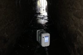 Relevé scanner 3D souterrain 350m - Cheffes